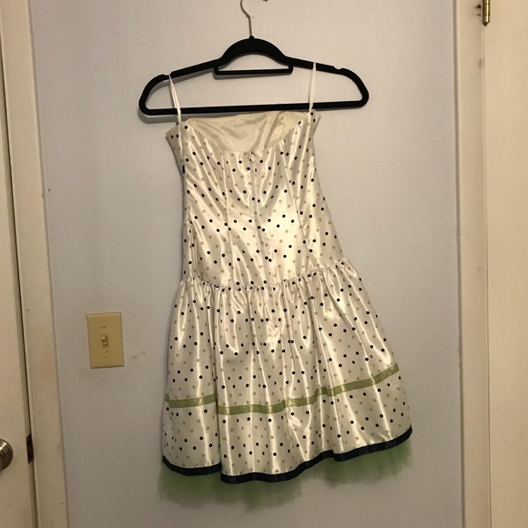 Strapless Jessica McClintock dress size 5 - Picture 2 of 7